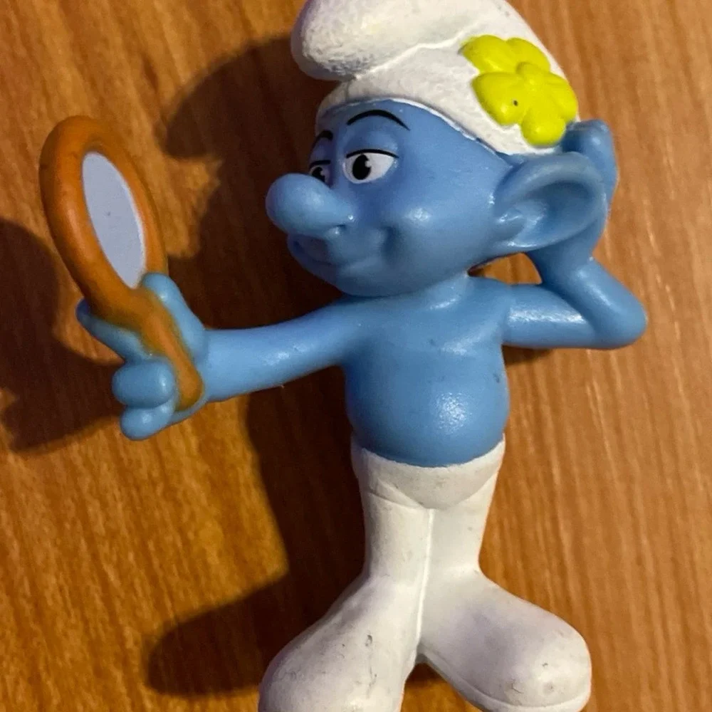 McDonalds Vanity Smurf‎ PVC Toy
